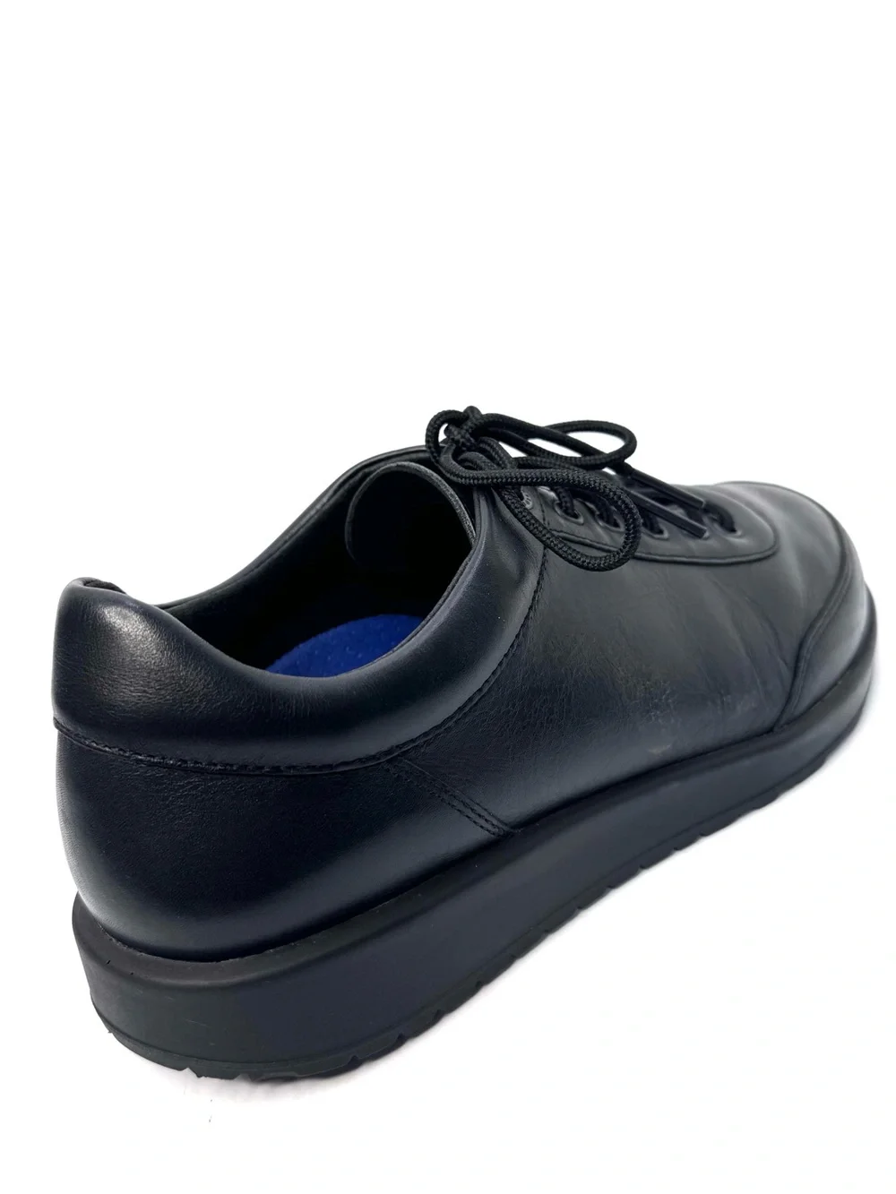 Birkenstock Highwood Lace Low Mens US 7 EU 40 Black Leather Comfort Shoes
